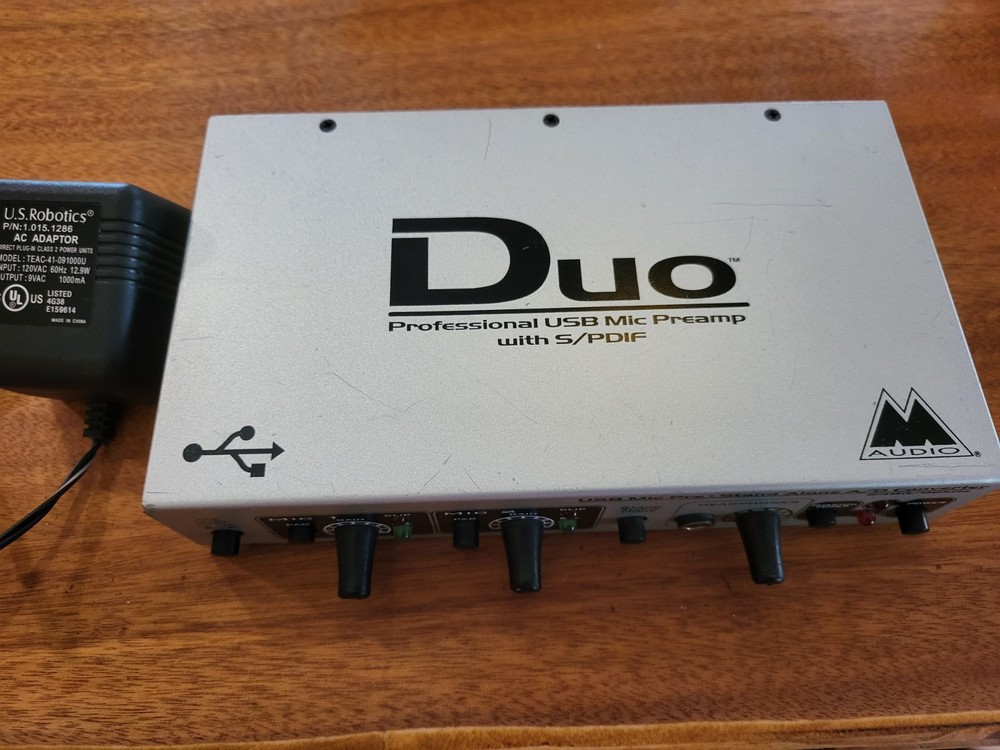 M Audio Professional USB Mic Preamp With Spdif