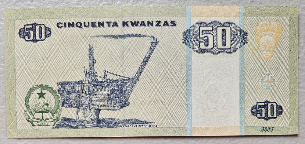 Angola 50 Kwanzas 1999 Unc