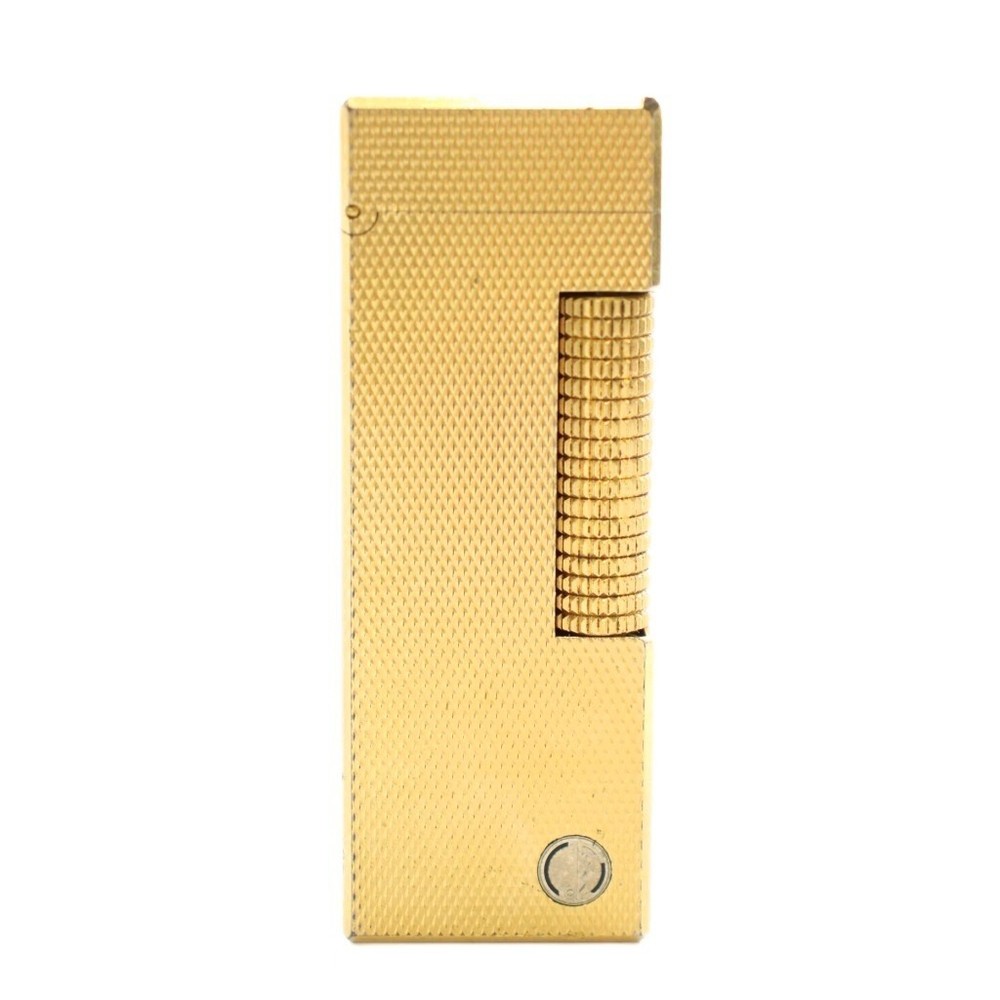 Dunhill Gas Lighter Cigarette Roller Gold Color Used