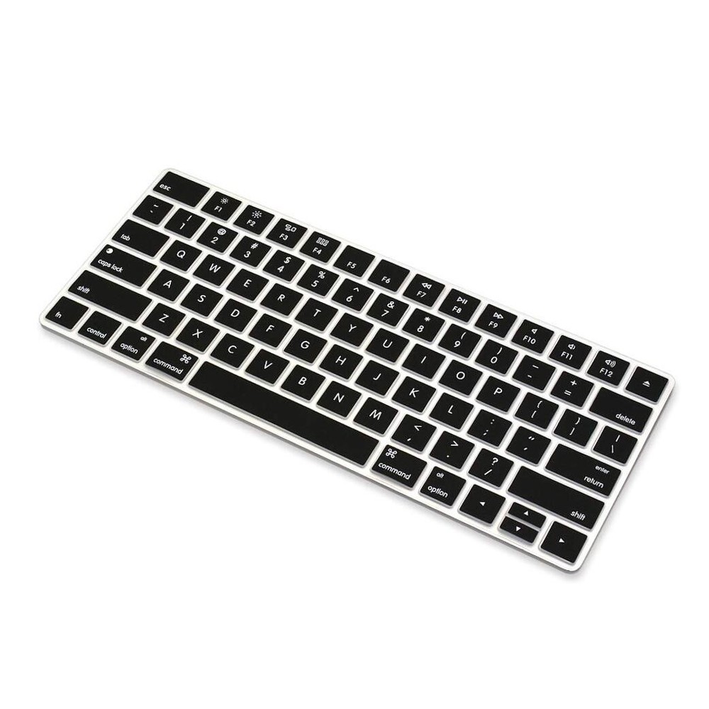 Ultra Thin Silicone Keyboard Protector Black for Magic Keyboard (MLA22LL/A)