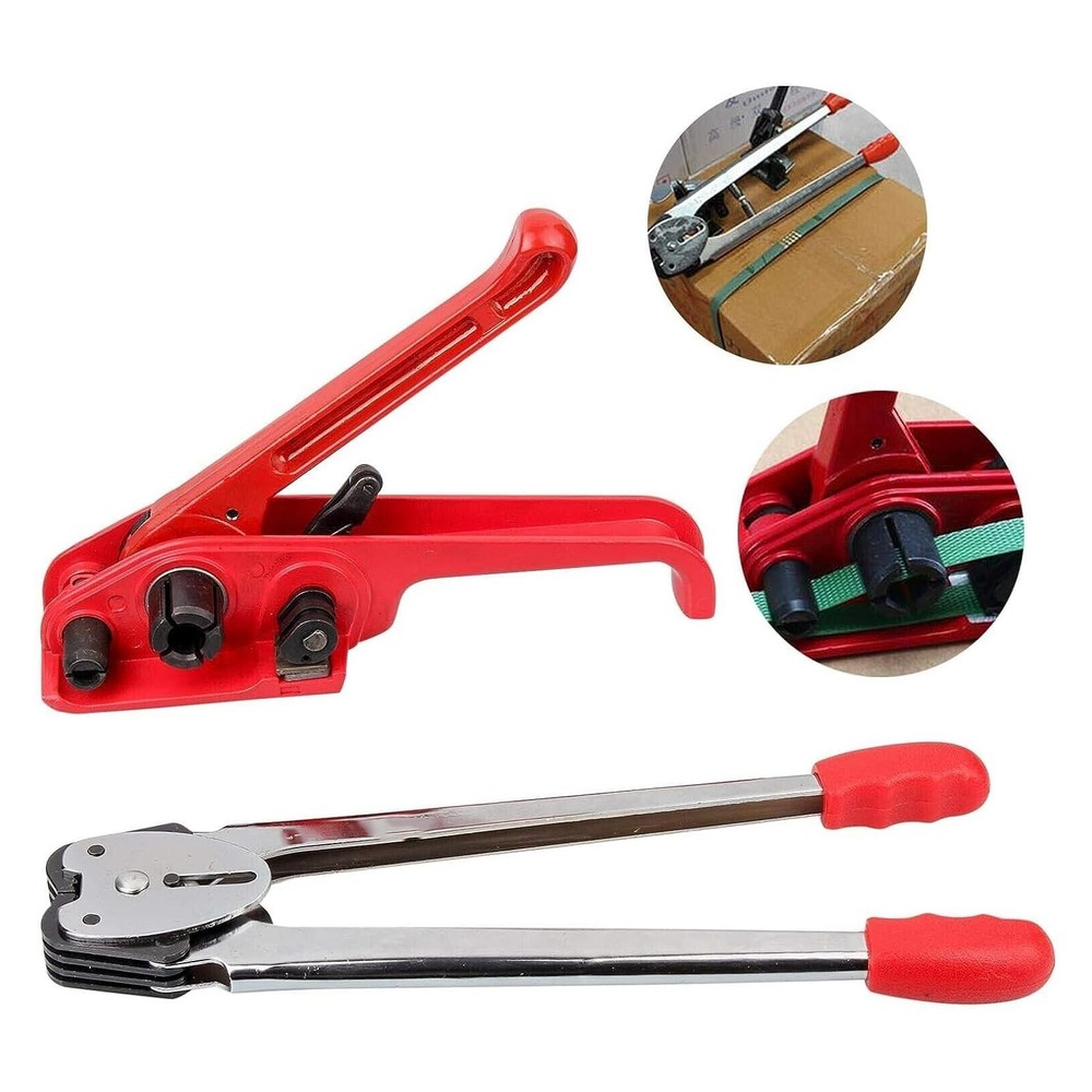 Packaging Strapping Kit - Pallet Poly Tensioner Tool Sealer, Banding Tool, 40...