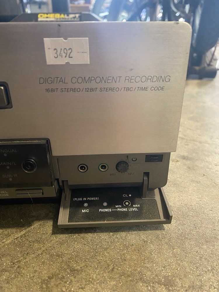 Sony DHR-1000 Digital Component Recorder WORKING. Tested. READ DESCRIPTION