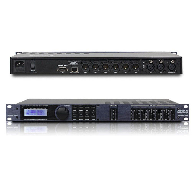 Drive Rack 260 Loudspeaker Management System Audio Processor 2 Input 6 Output US