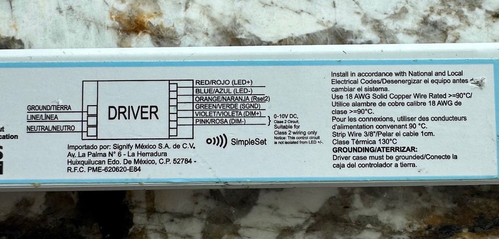 XI075C200V054BST1 Advance Xitanium Programmable LED Driver - 75W 2000mA Dimmable