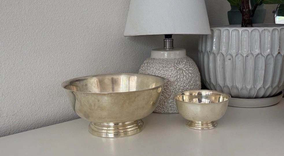 Vintage Gotham Silverplate Bowl Set 2