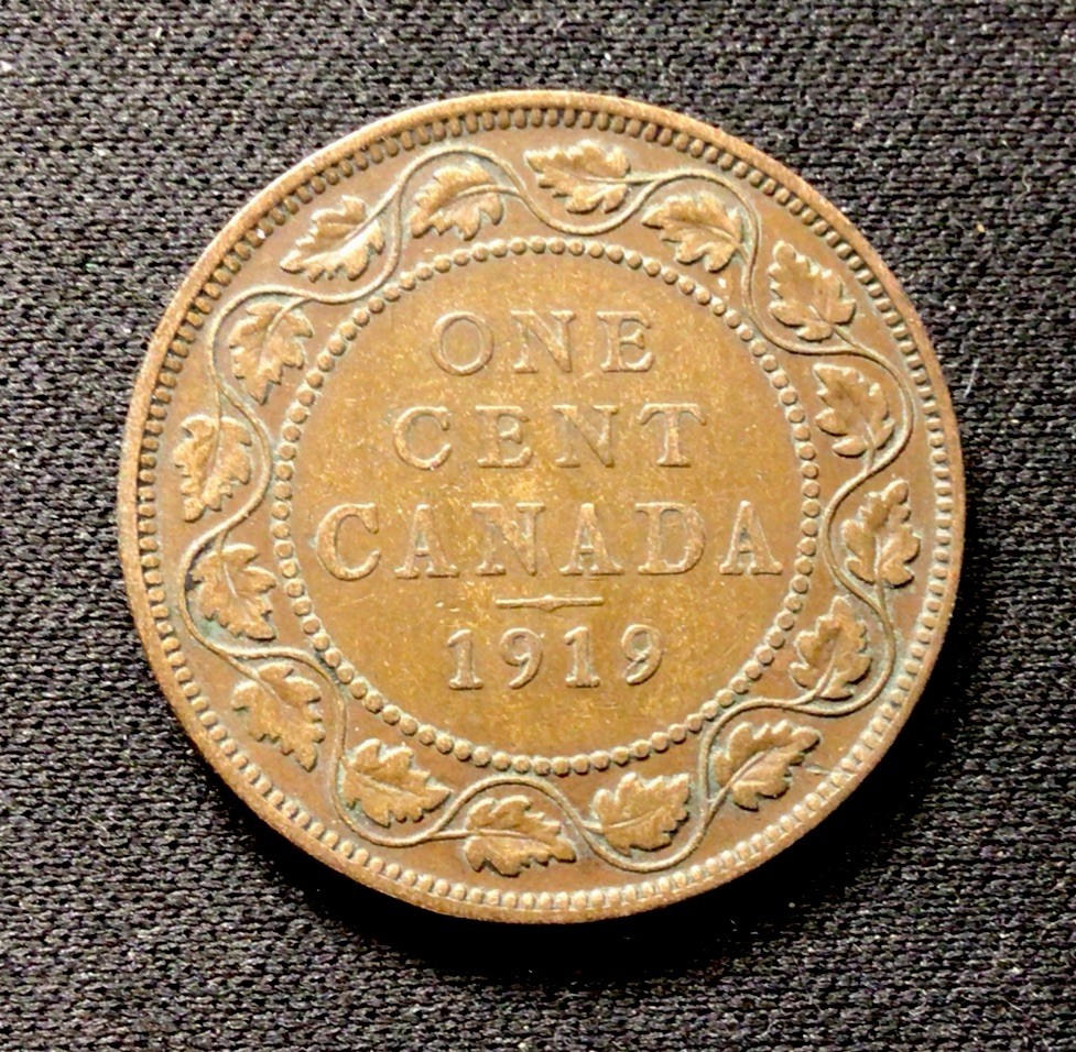 1919 Canada 1 Cent! ENN Coins