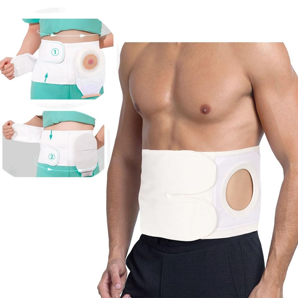 Ostomy Support Beltï¼ŒAdjustable Prevent Parastomal Hernia Support Belt For