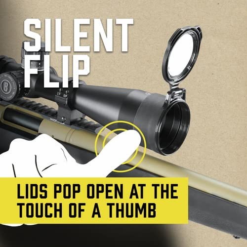 Butler Creek Element Scope Cap Objective 55-60mm, Black One Size,