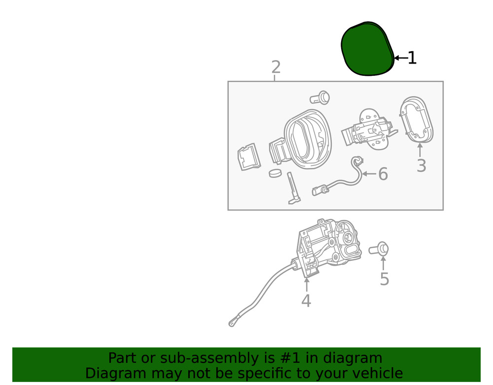 Genuine GM Door 42676631