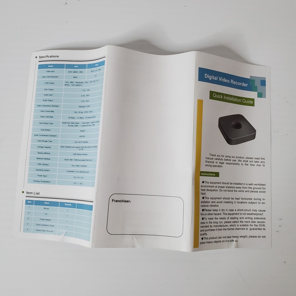 AVC Security Systems Network Video Recorder H.264 DVR Mobile Phone Surveillance