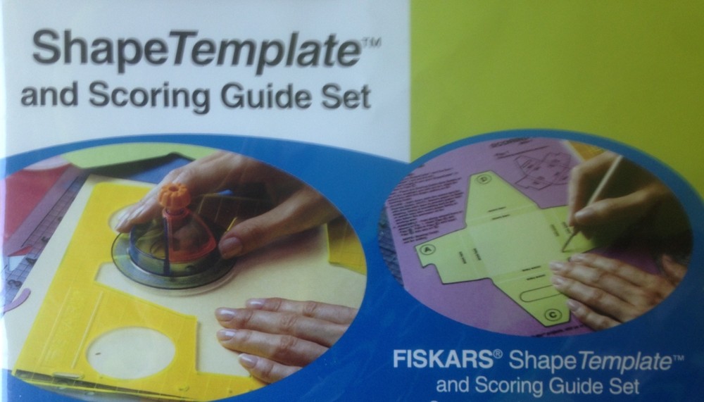 Fiskars Shape Template & Scoring Guide Set - Box 1- 4873 - NEW