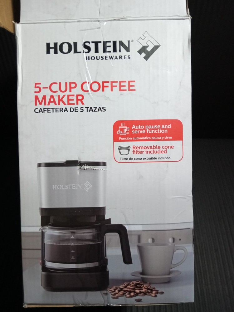 Holstein 5-Cup Coffee Maker Model: HH-09101062