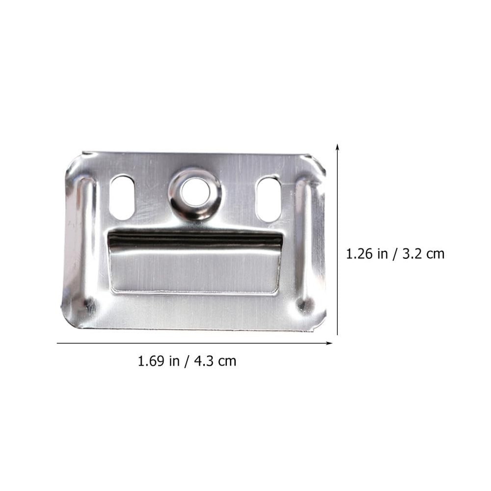 100pcs Wall Buckle Interlocking Hanging Bracket Couch Clips, Wall Panel Stain...