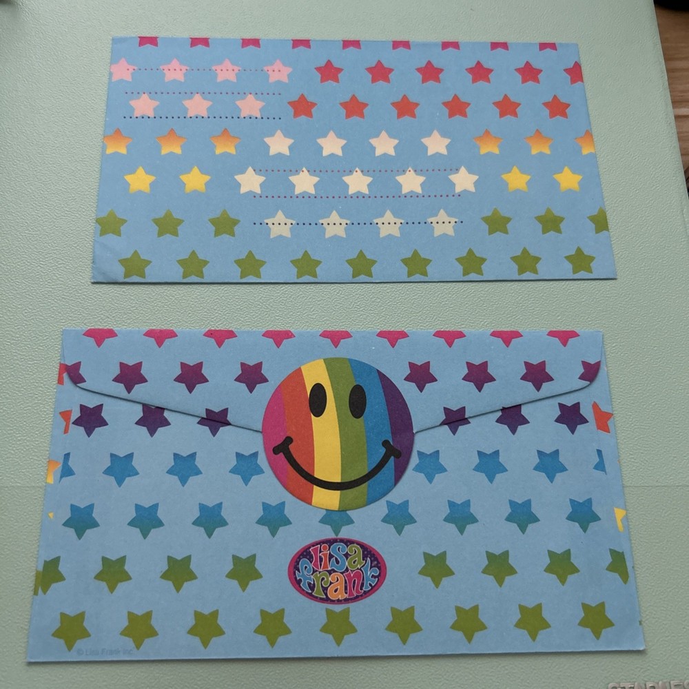 Vintage Lisa Frank Envelope