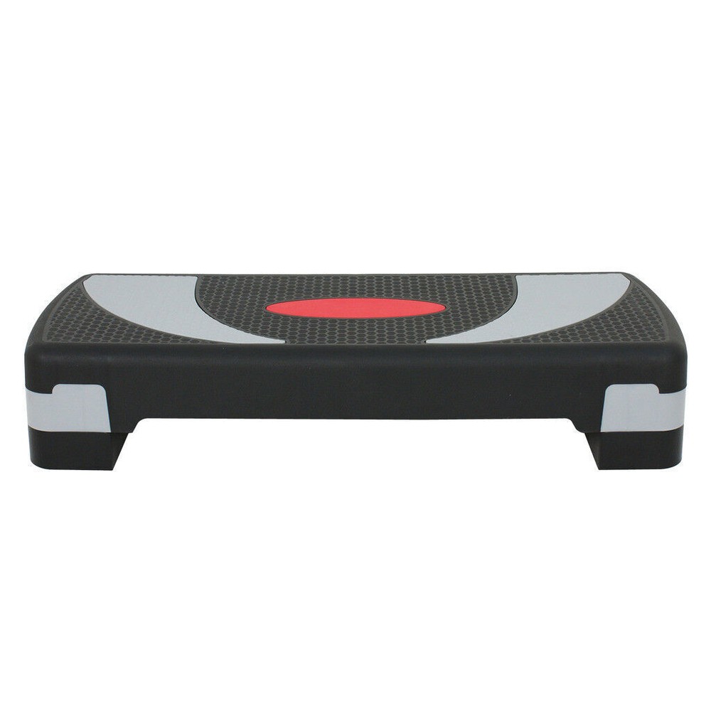 Aerobic Step Adjust 4" - 6" - 8" Platform Exercise Stepper W/ Risers 31''