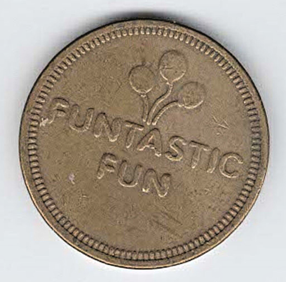 Funtastic Fun - Amusement Arcade Game Token - 23mm - with balloons (#3)