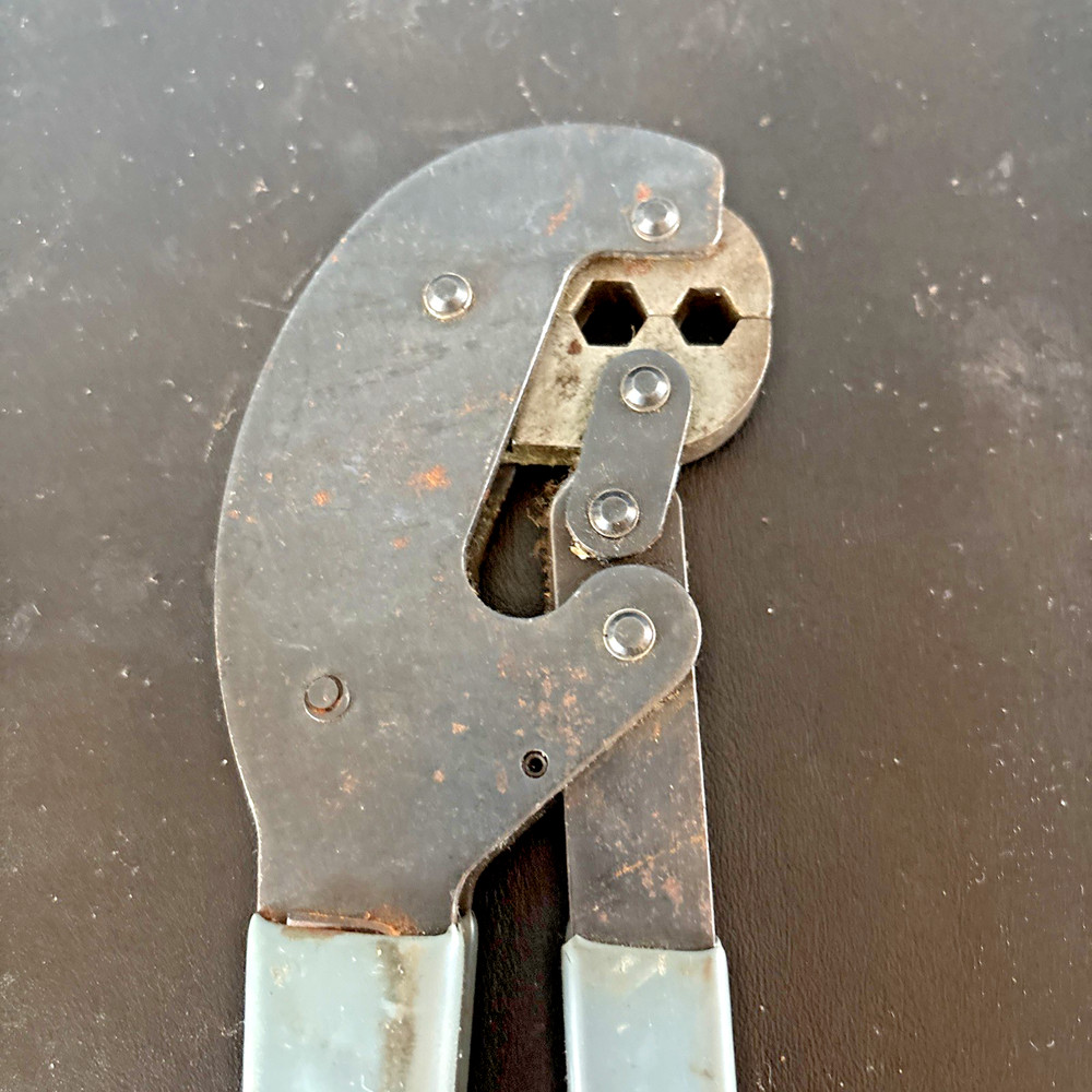 Vintage Cablematic Utility Tool Corp Hex Crimp Tool Lineman Bell System CR5960