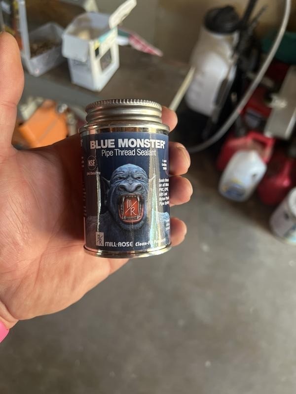 Blue Monster Pipe Thread Sealant, Plumbers Putty (4 oz)
