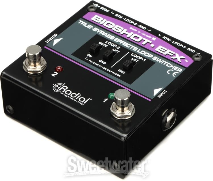 Radial BigShot EFX Effects Loop Switcher