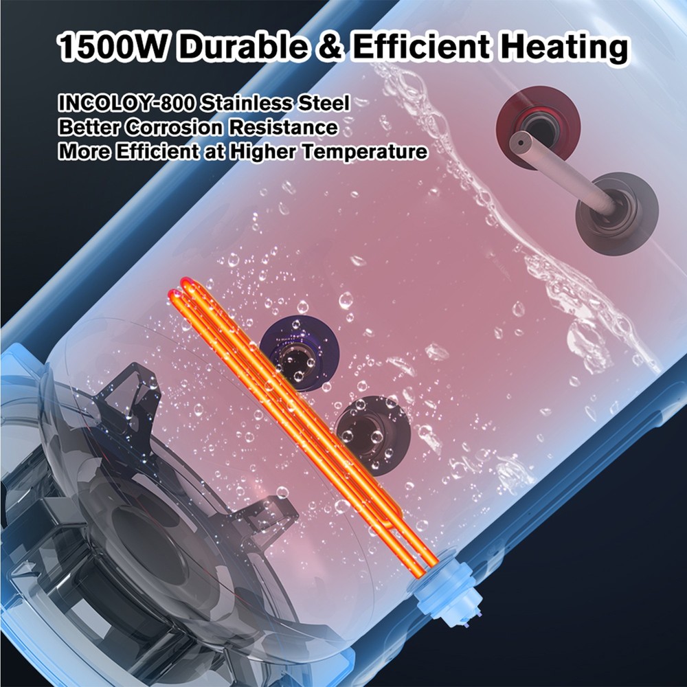 10 Gallon Electric Water Heater On Demand Hot Water System for RV, Boat Vehicles