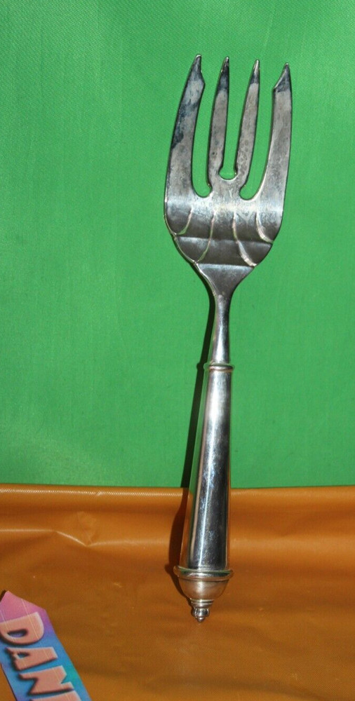 Towle Silver Serving Fork 10" Flatware Dinner Utensil