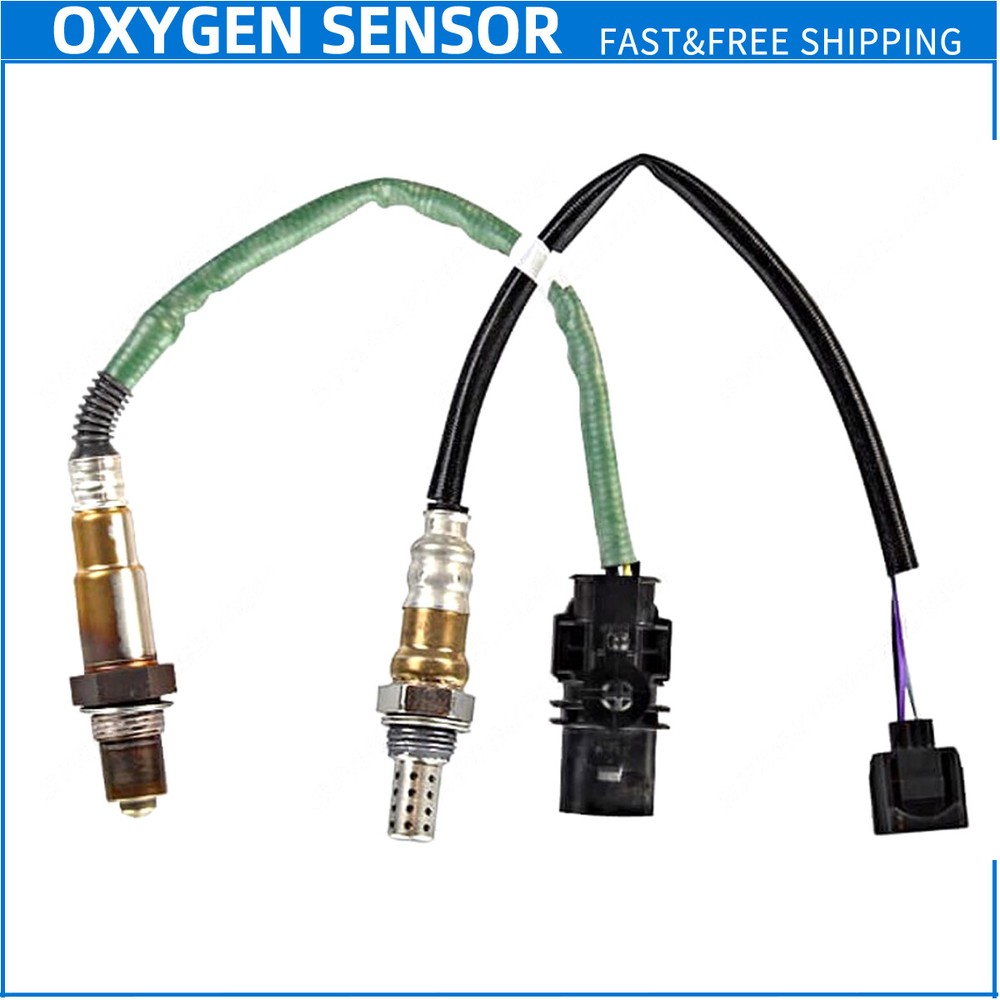 2pcs Upstream+Downstream Oxygen Sensor For 2008-2015 Smart Fortwo 1.0L O2 Sensor