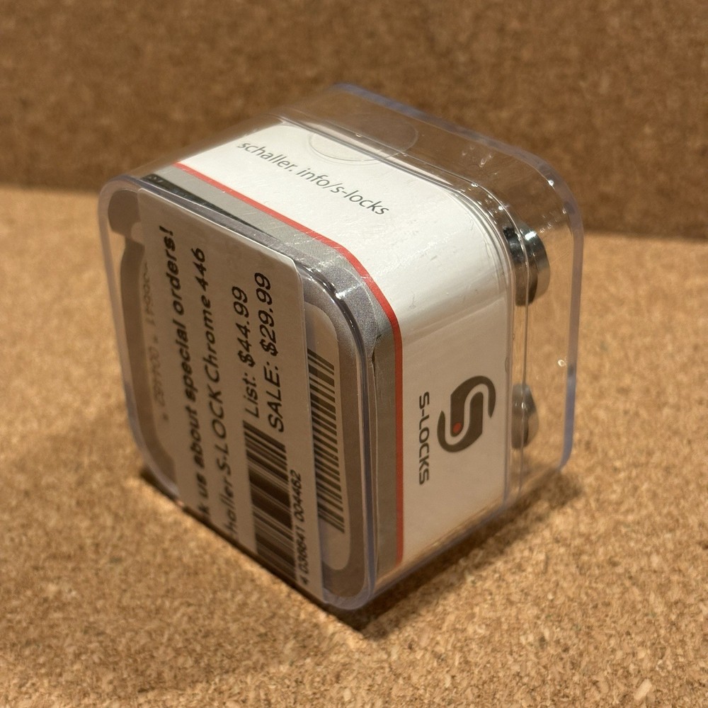 Schaller S-Locks Strap Lock System Chrome