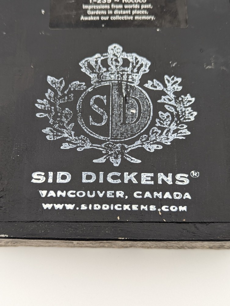 Sid Dickens T-239 Rococo Retired Memory Block Tile 2010
