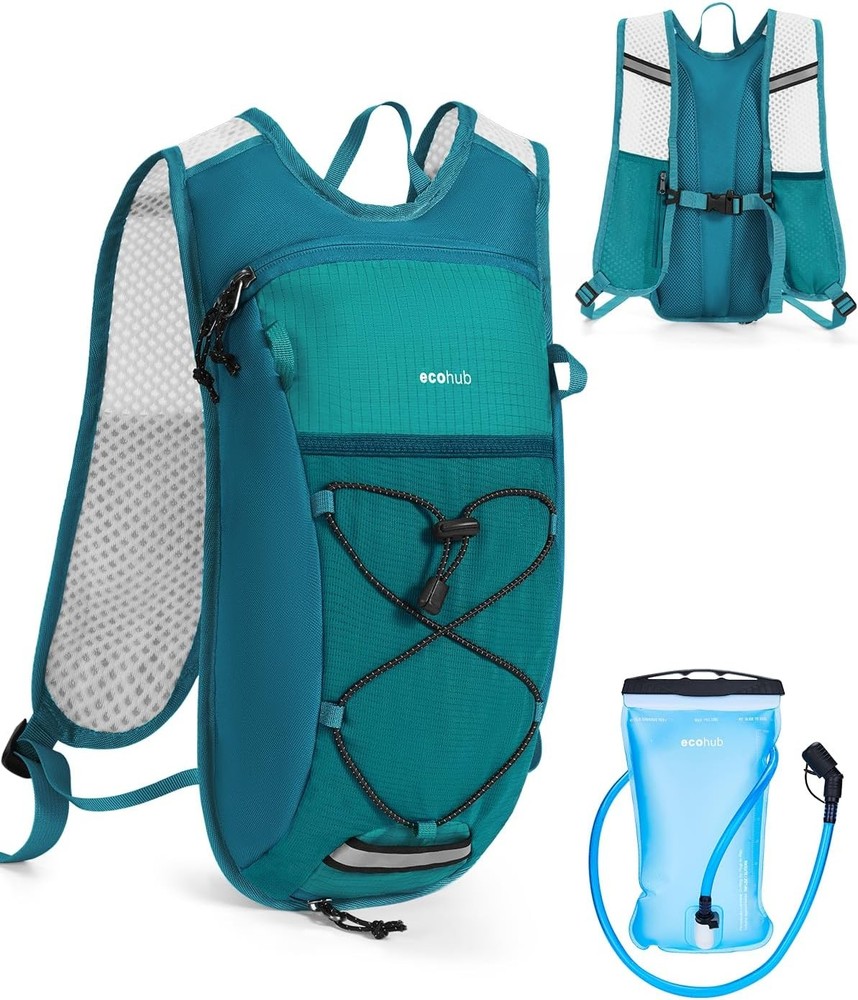 ECOHUB Hydration Backpack with 2L Water Bladder, Lightweight Running Hydration P