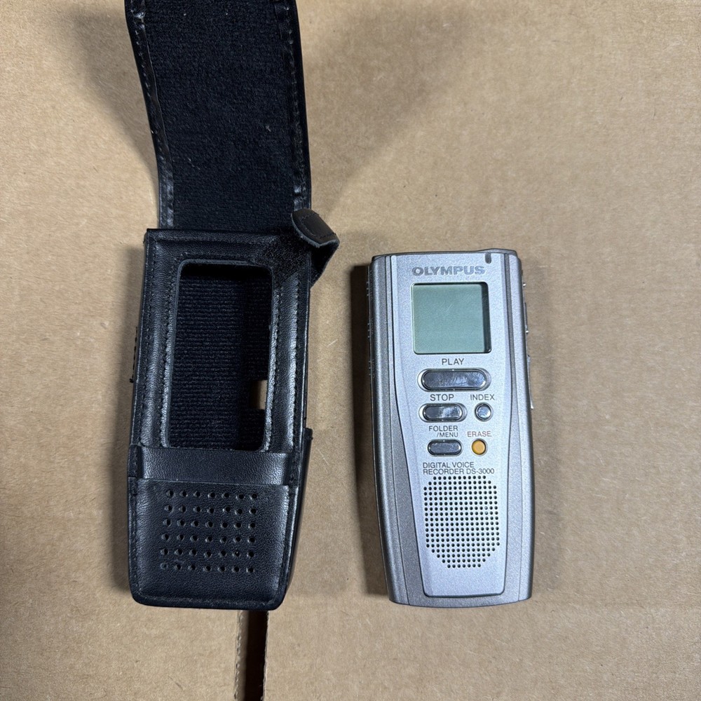 Olympus Digital Voice Recorder DS-3000 Handheld UNTESTED READ DESCRIPTION