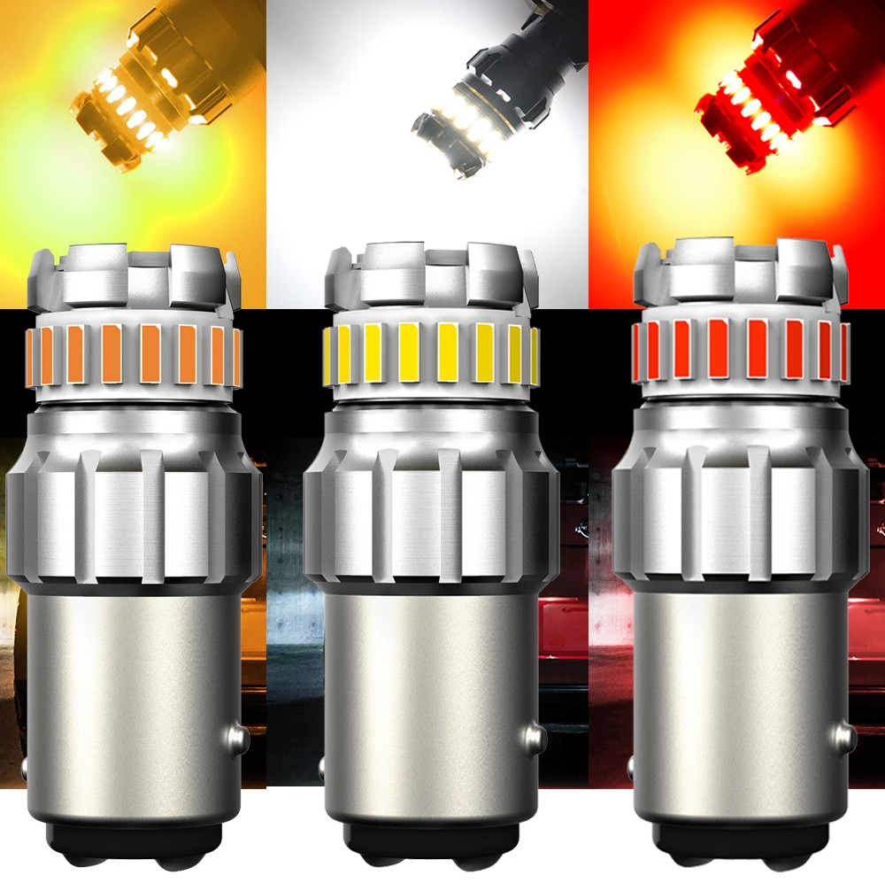 AUXITO 1157 LED Light Bulb White / Red / Amber Anti Hyper Flash Super Bright New