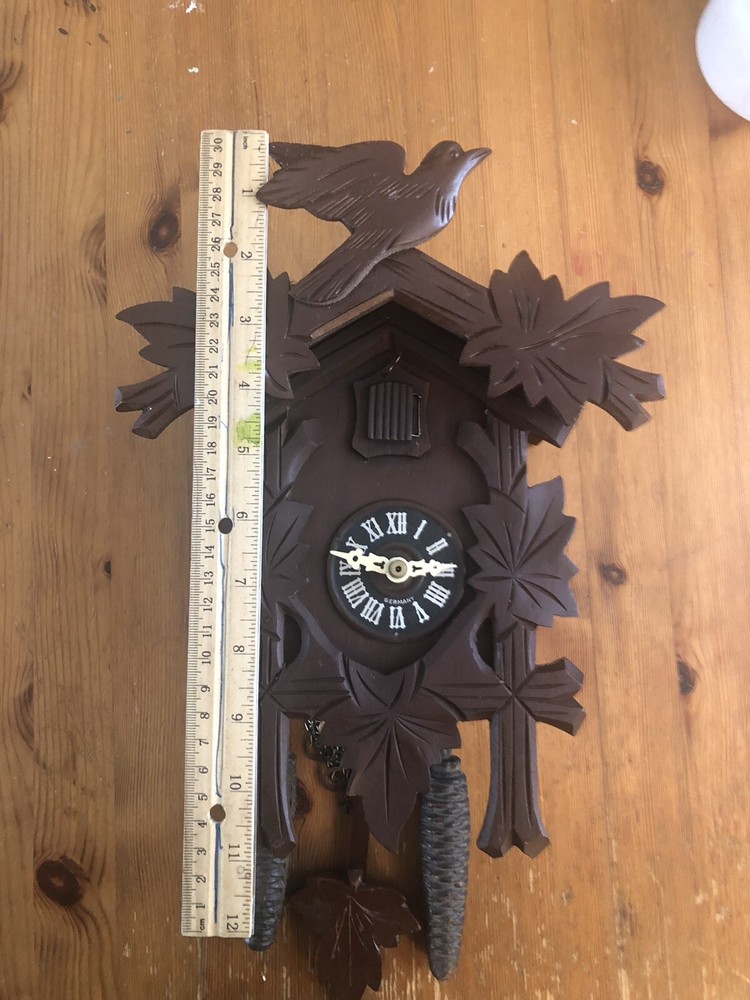 REDUCED: Classic Black Forest Cuckoo Clock- German-Runs -Video