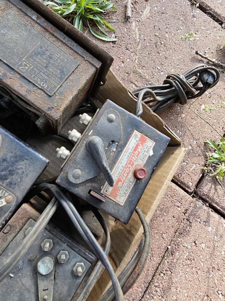 Lot Vintage Electric Model Train Transformers