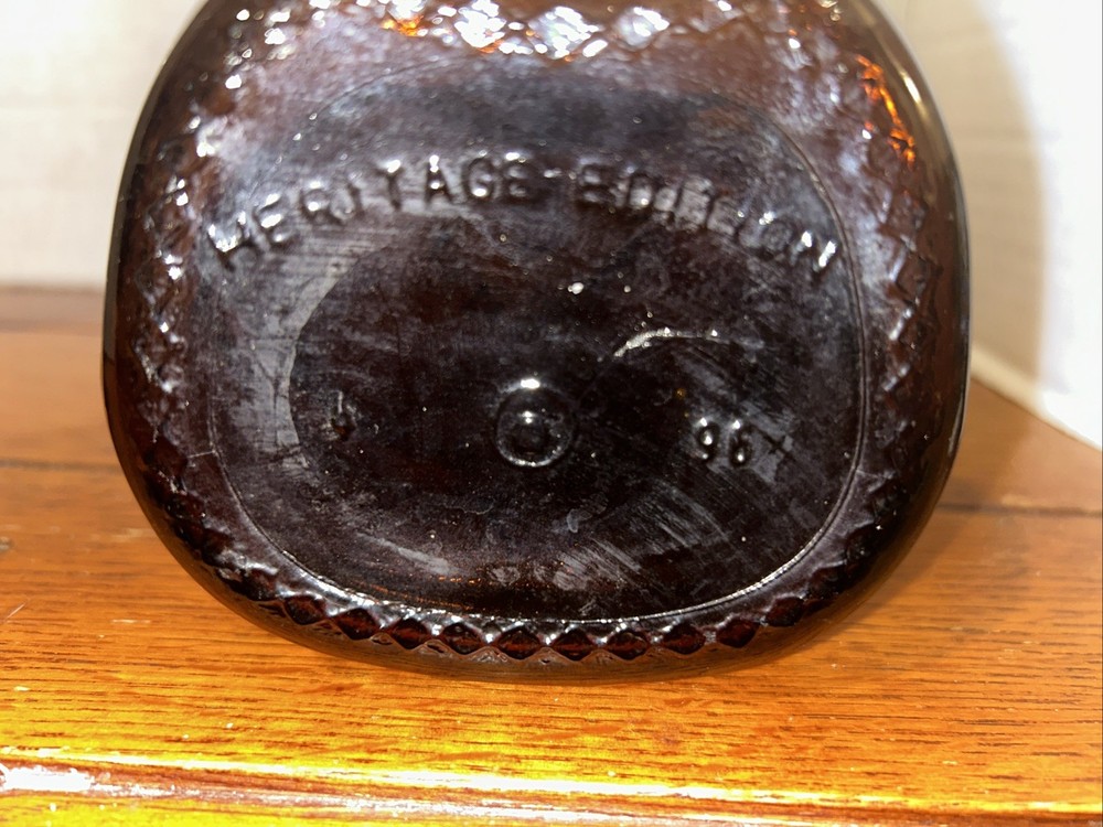 KAHLUA BOTTLE AZTEC HERITAGE EDITION DISCONTINUED MADE IN MEXICO -Empty