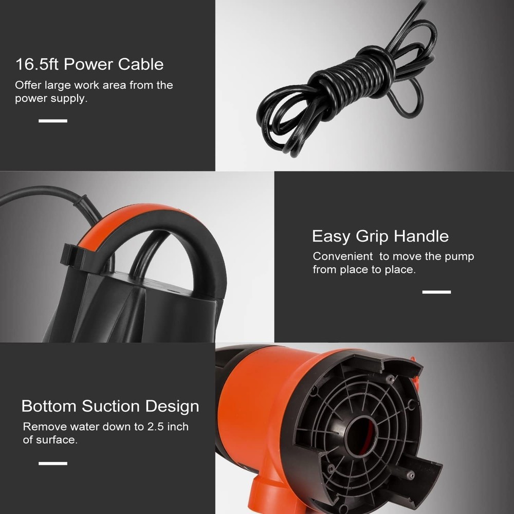 3700GPH Water Pump - Automatic Switch