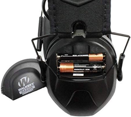 Comfortable Adjustable Razor Earmuffs with Sound Amplification for Clear Hearing