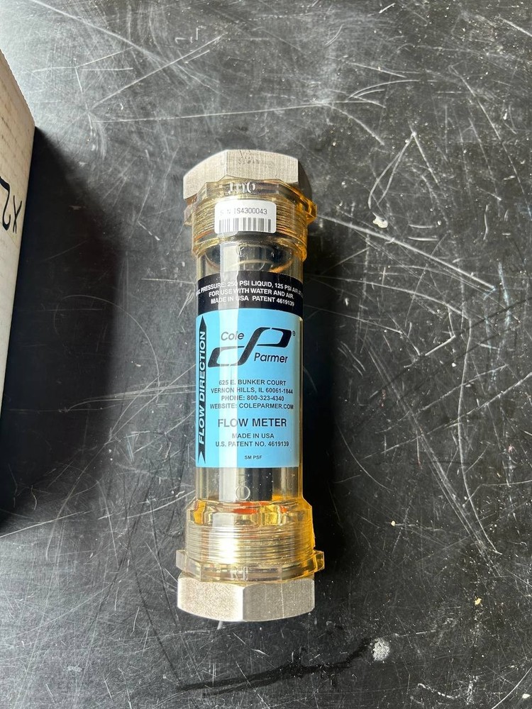 Cole Parmer Insite Flow Meter
