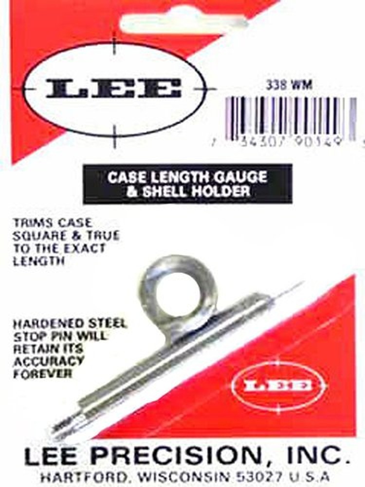 LEE PRECISION 338 Win Mag Gauge/Holder