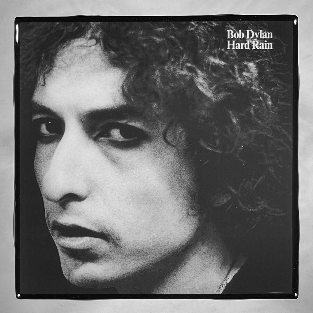 BOB DYLAN Hard Rain Coaster Custom Ceramic Tile
