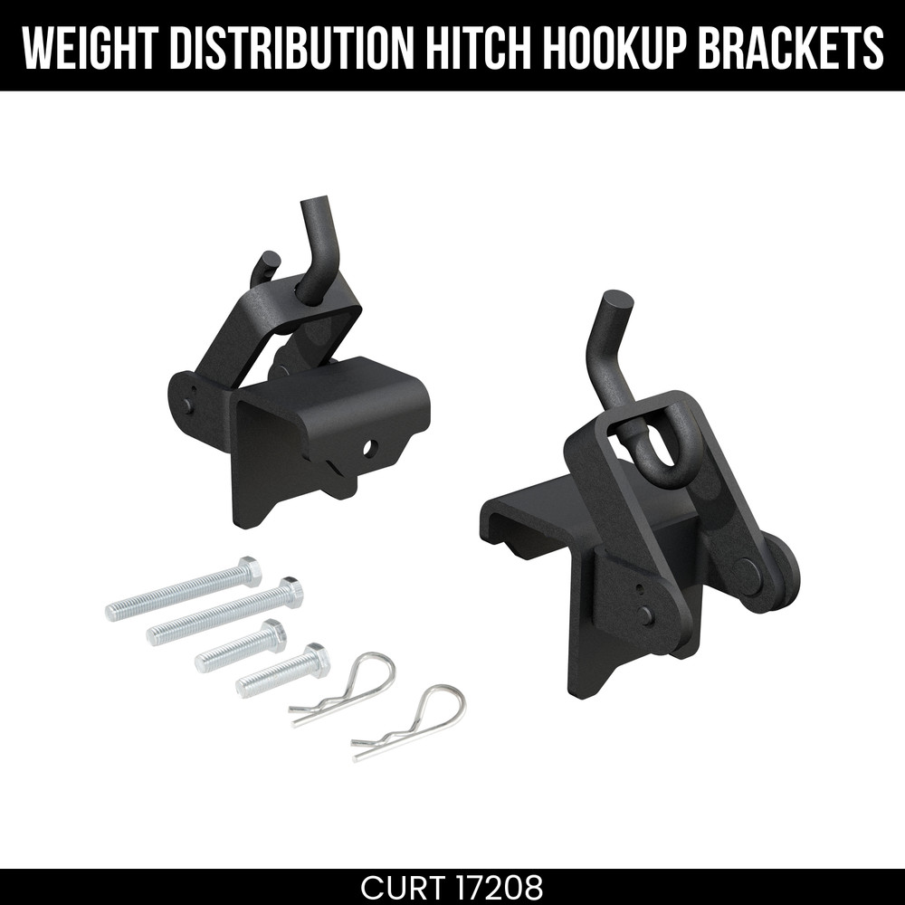 CURT Frame Bracket Hookup Bracket Replacement for Weight Distribution Hitch