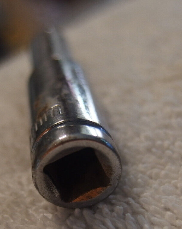 6 mm 6 pt,1/4" dr chrome vanadium deep socket VTG tool,6mm