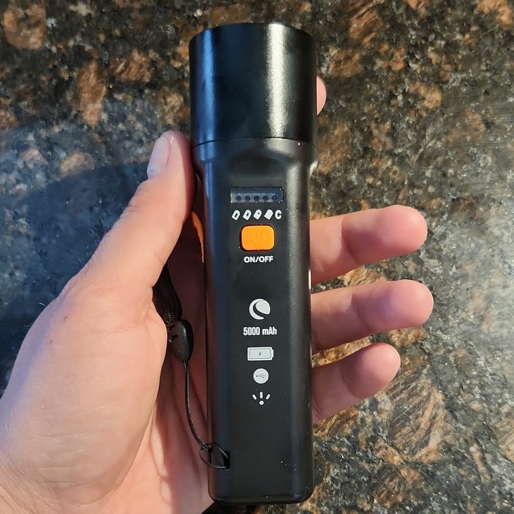Celestron PowerTank Glow 5000 Portable Power Supply Flashlight 93585