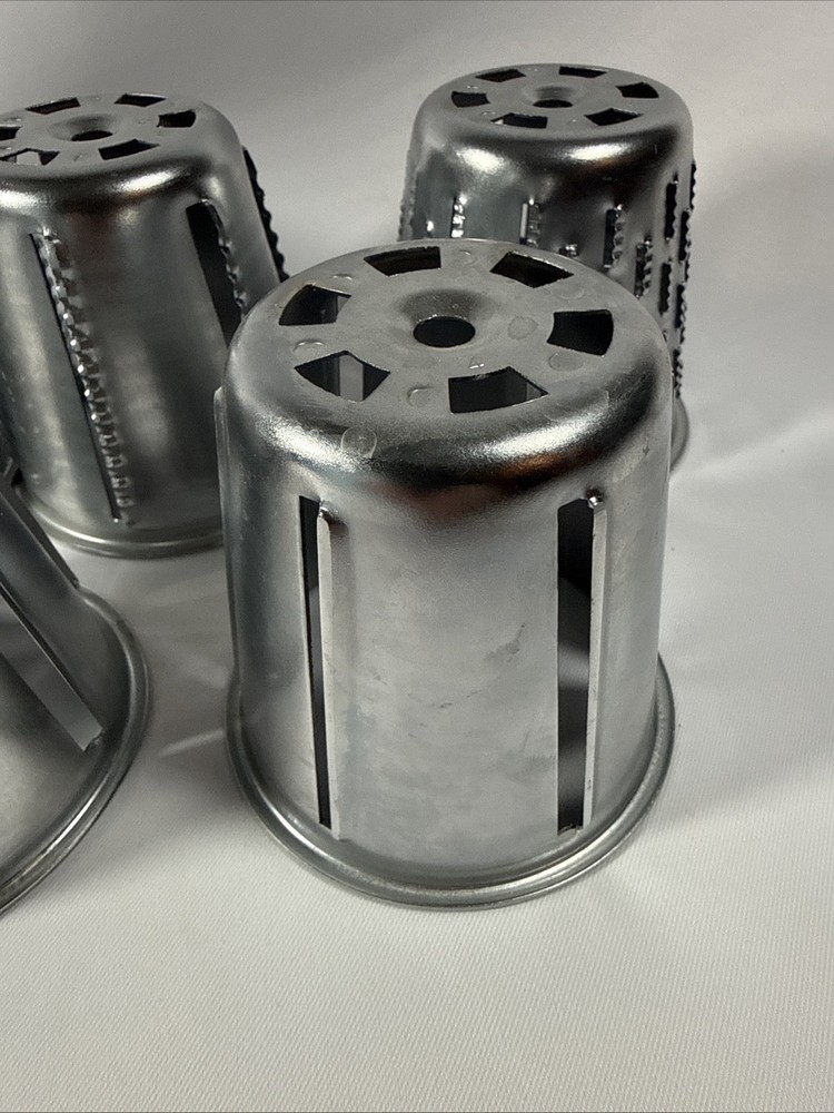 King Kutter Healthy Gourmet Kitchen Cutter Food Processor w/ 5 Cones EUC