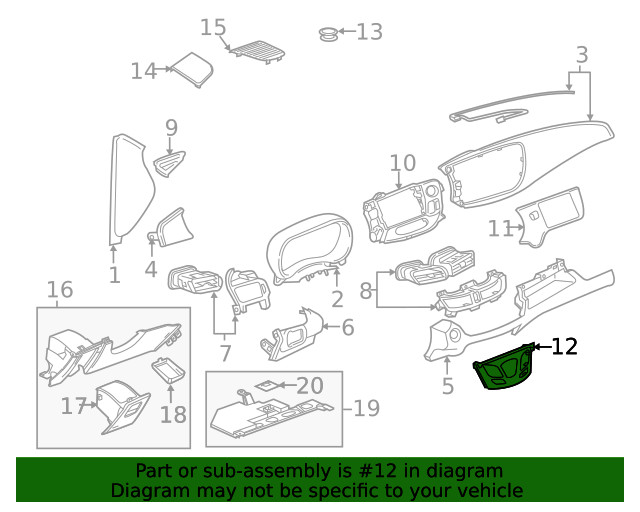 Genuine GM Applique 84088307