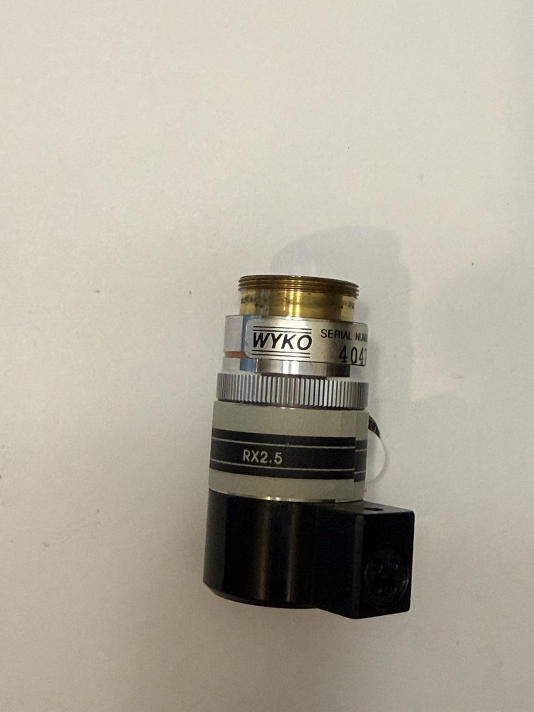 WYKO RX2.5 2.5x Objective Interferometry Interferometer Profile Microscope