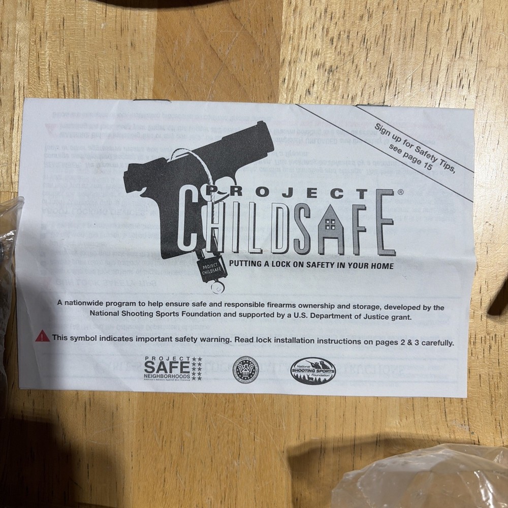 Project Child Safe Gun Locks