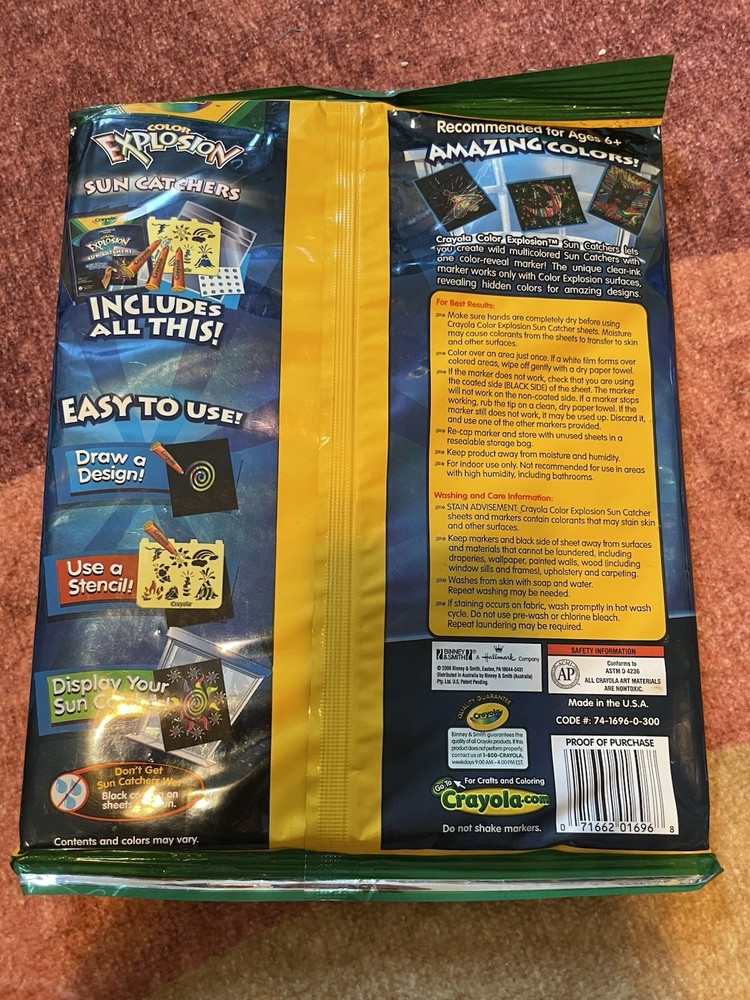 Crayola Color Explosion Activity Sets