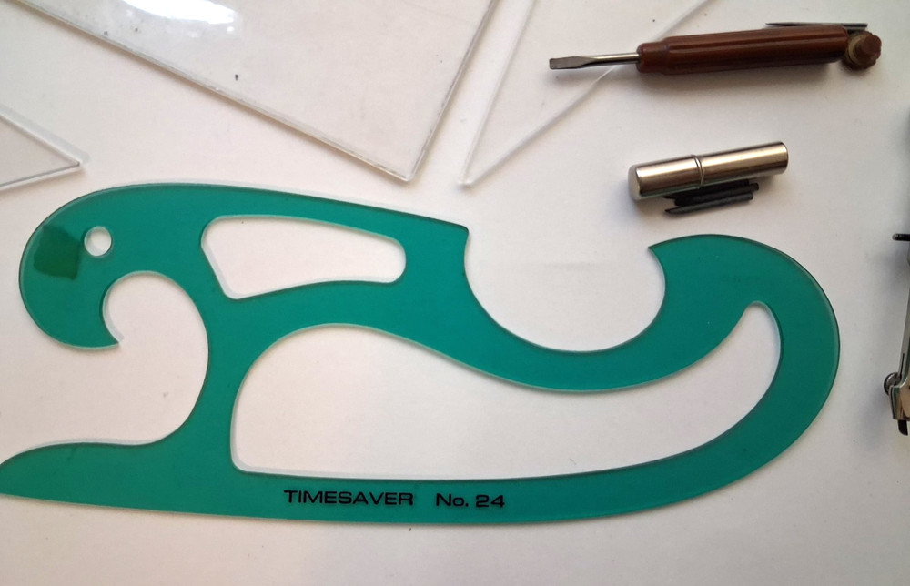 VTG Lot Architectural Engineer Engineering Drafting Templates Tools Stencils