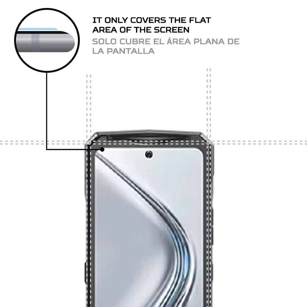 ANTISHOCK Screen protector for Doogee V40 Pro