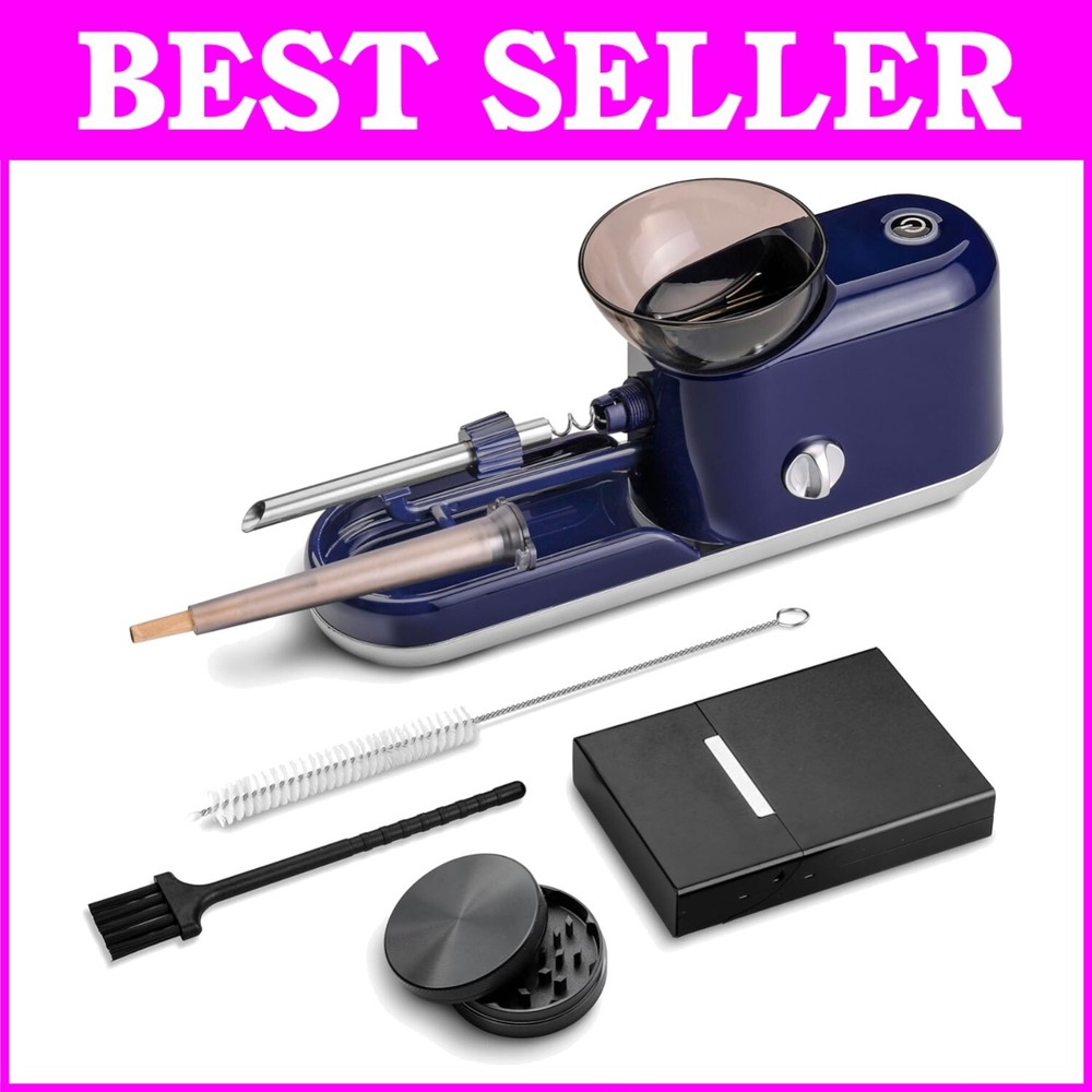 Multifunction Electric Pre Roll Machine with Essential Accessories - Ideal Gift=
